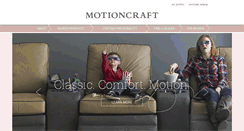 Desktop Screenshot of motioncraft-furniture.com
